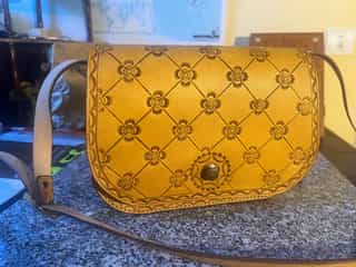 Sac repoussé marron