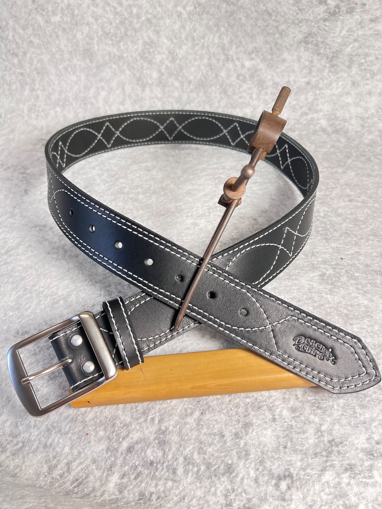 Ceinture cousu Western