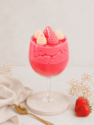 Bougie sorbet à la fraise 🍓