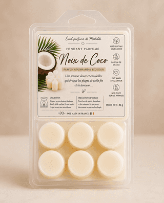 Fondant parfumé noix de coco 🥥