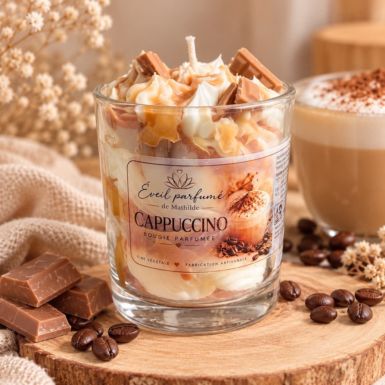 âđ€ BOUGIE GOURMANDE CAPPUCCINO đ€â