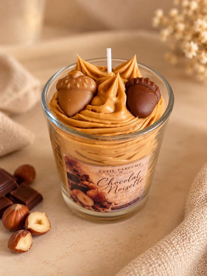 đ«đ° Bougie Chocolat Noisette â Verrine Gourmande