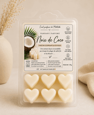 Fondant parfumé noix de coco 🥥
