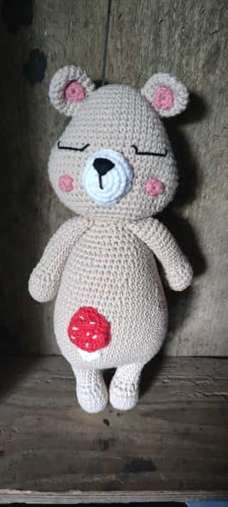 Ourson endormi