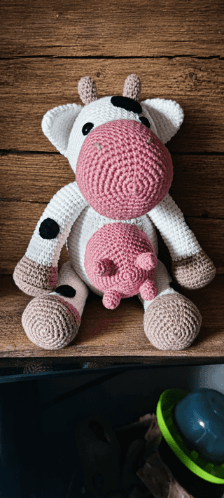 Doudou vache Aglaé