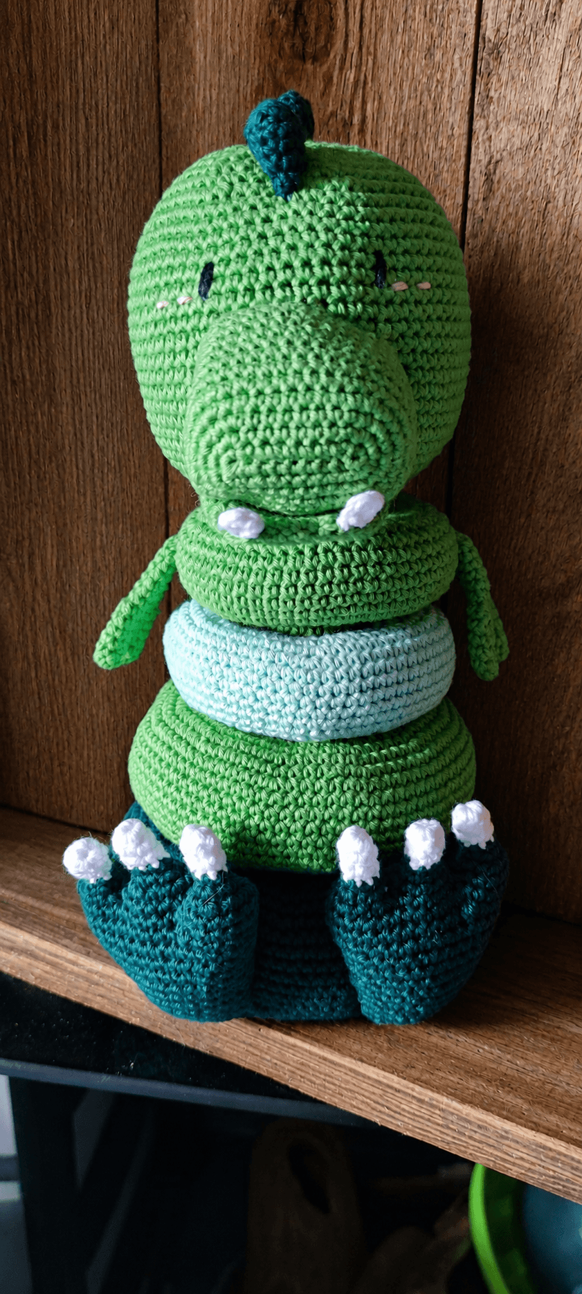 Crocodile à empilé